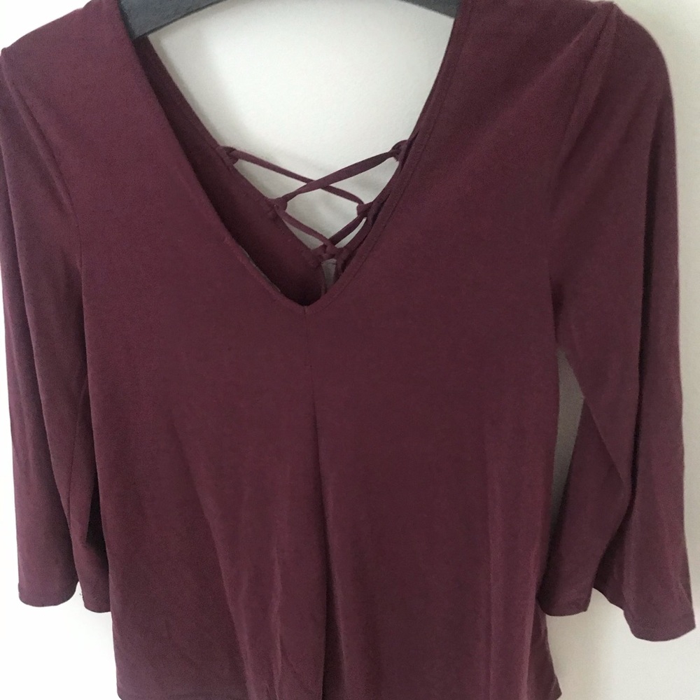 Top - plum color PERFECT for Fall